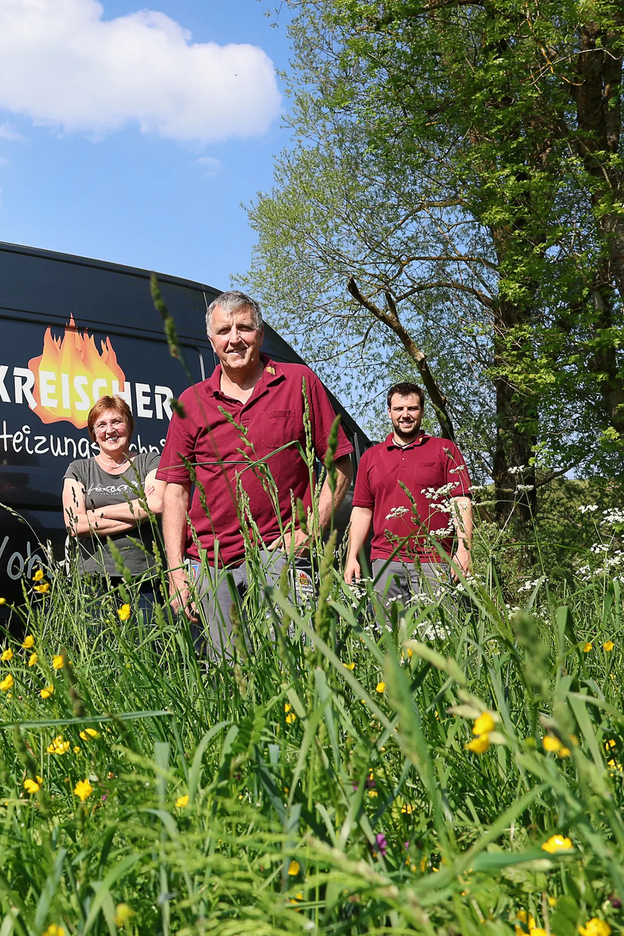 Das Team von Kreischer Heizungstechnik Dautmergen für Heizung, Sanitär, Solar und Kundendienst